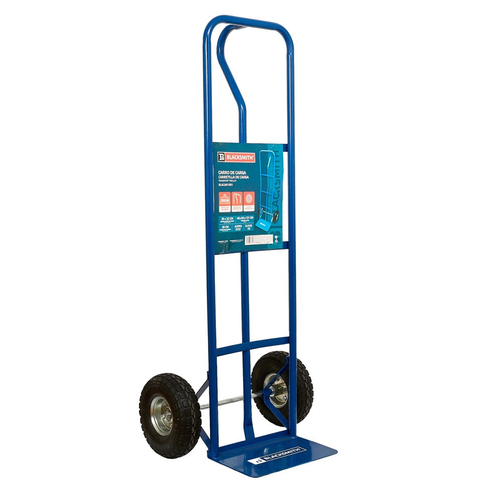 Carro de carga acero capacidad 200kg blacksmith