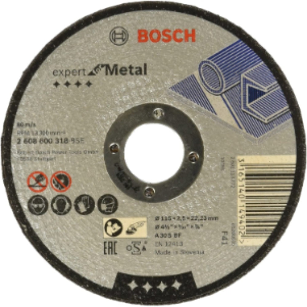 Disco abrasivo corte expert para metal 115x2.5