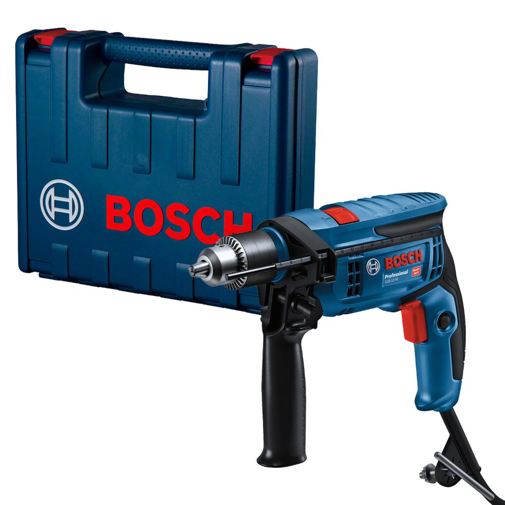 Taladro percutor gsb 13 re 750w 220v + maletín