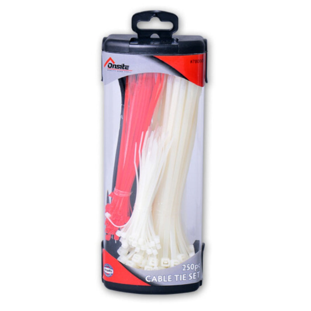 Set cintillos plastico 250pc
