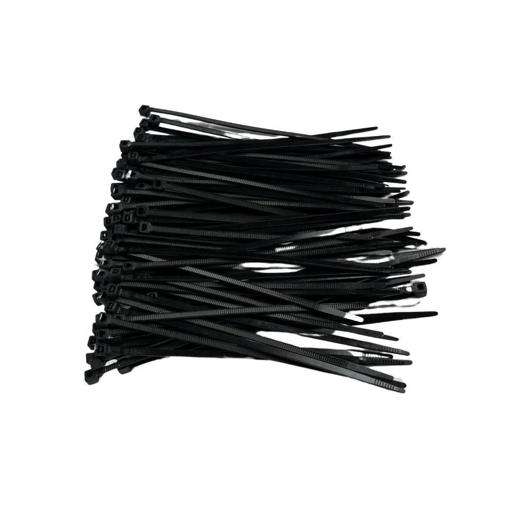 Cintillos x100und 3.6x150mm negro