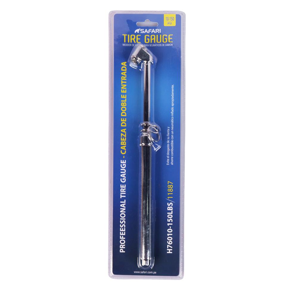 Medidor de aire 10-150psi c/anillo regla de aluminio pro