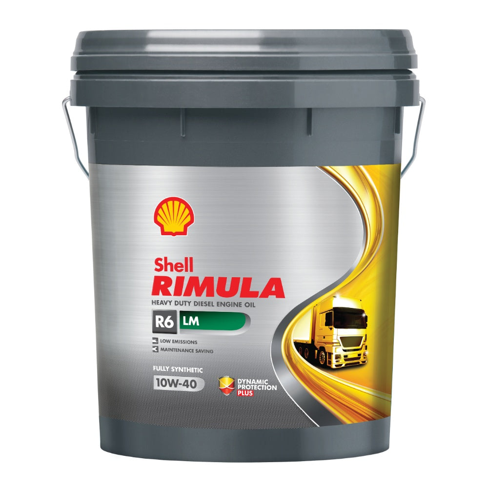 Aceite shell rimula r6 lm 10w40 ck4 20l