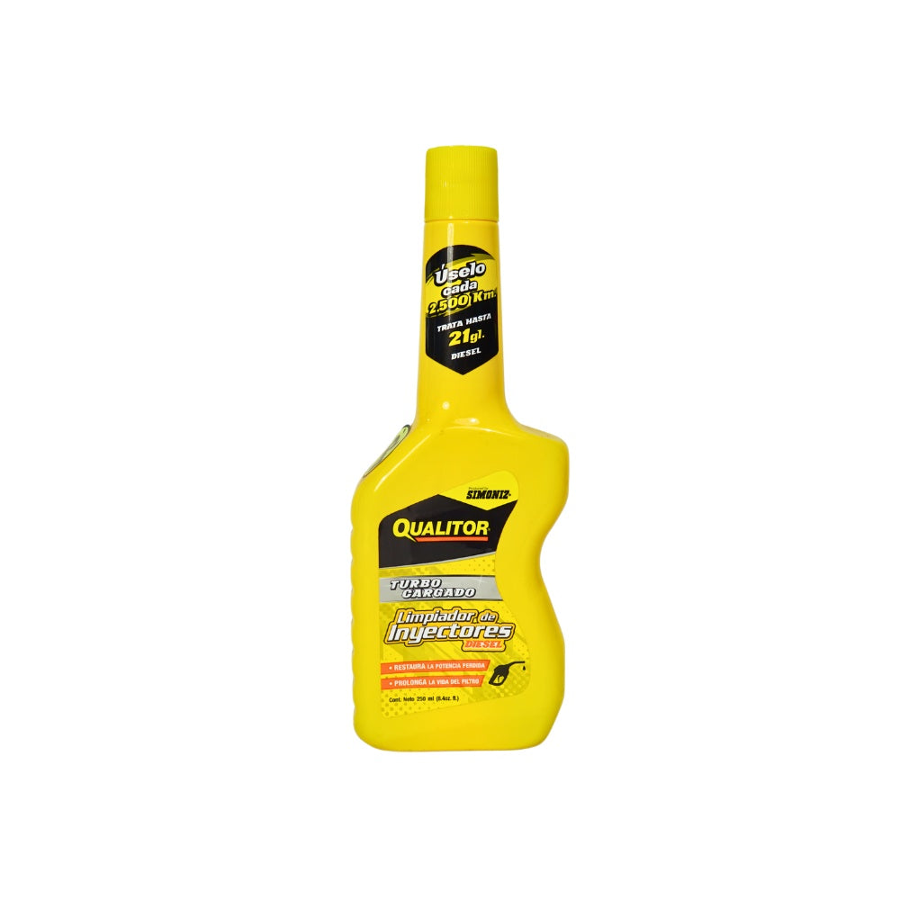 Limp.inyectores 250ml.diesel qualitor