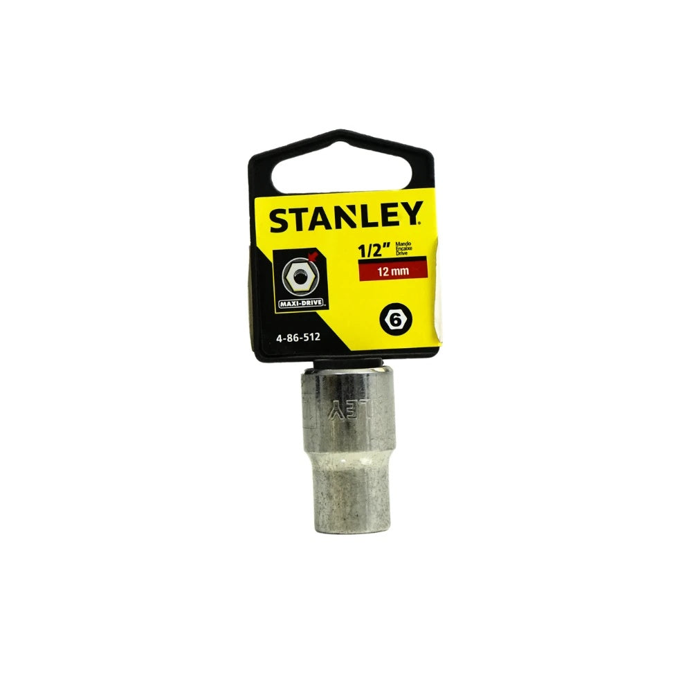 Dado encastre 1/2 hexagonal 12mm 6 puntas stanley