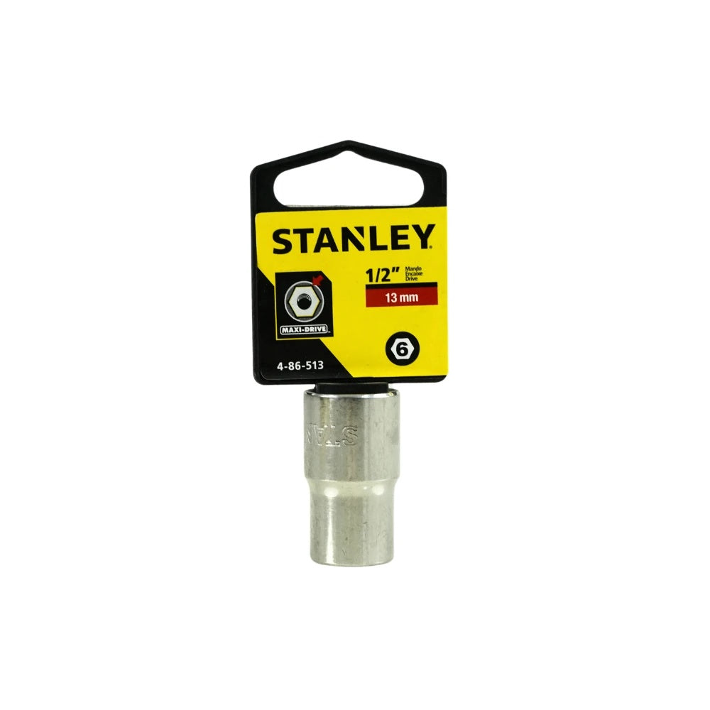 Dado encastre 1/2 hexagonal 13mm 6 puntas stanley