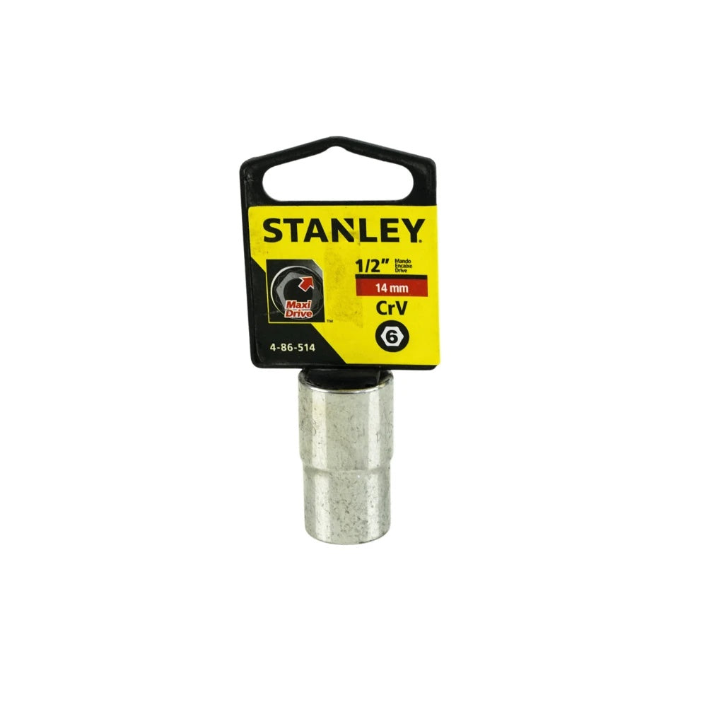 Dado encastre 1/2 hexagonal 14mm 6 puntas stanley