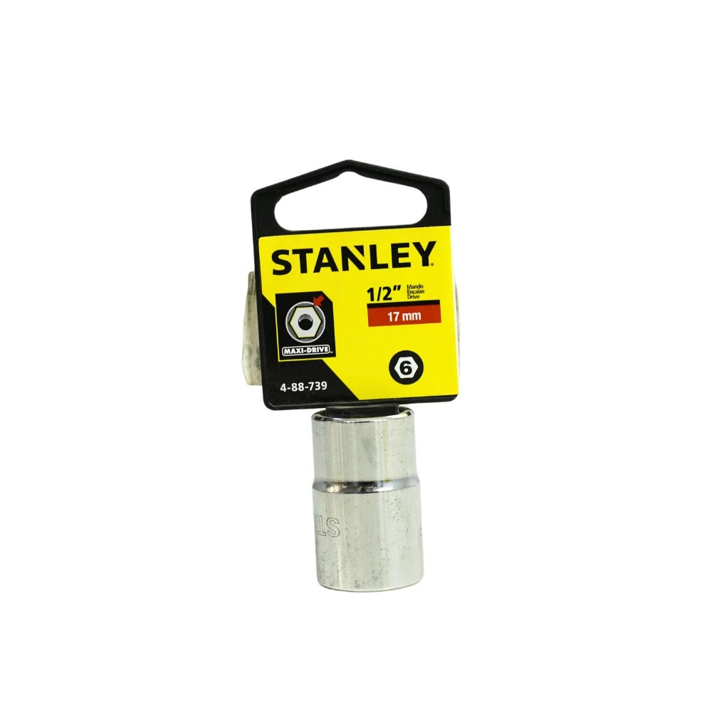Dado encastre 1/2 hexagonal 17mm 6 puntas stanley