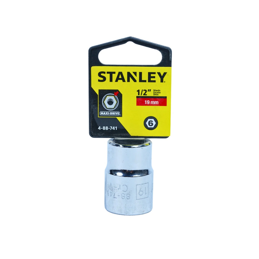 Dado encastre 1/2 hexagonal 19mm 6 puntas stanley