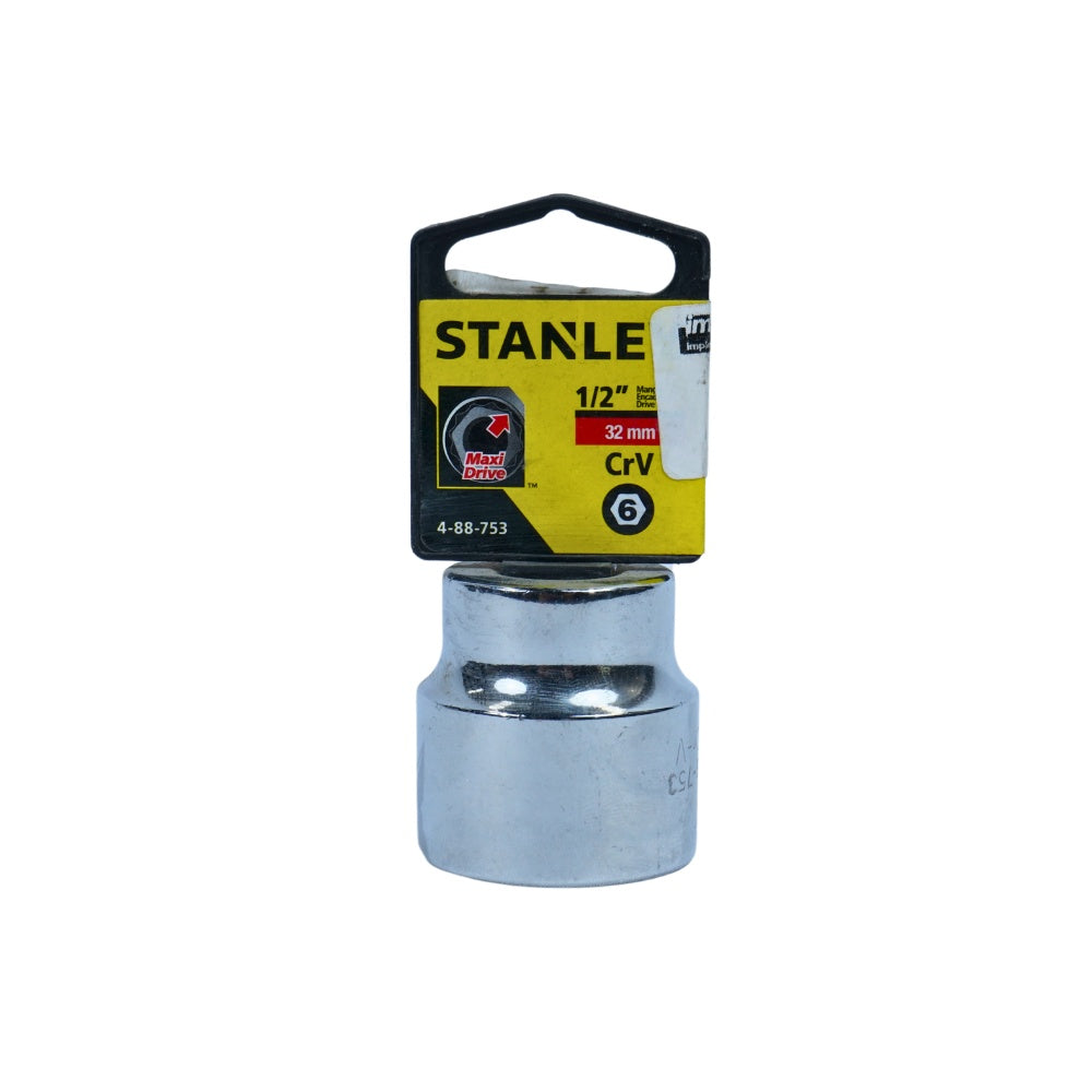 Dado encastre 1/2 hexagonal 32mm 06 puntas stanle