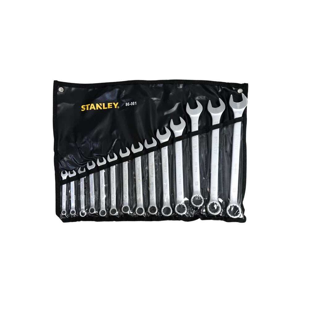 Llave combinada juego x 14 piezas 7-24mm stanley