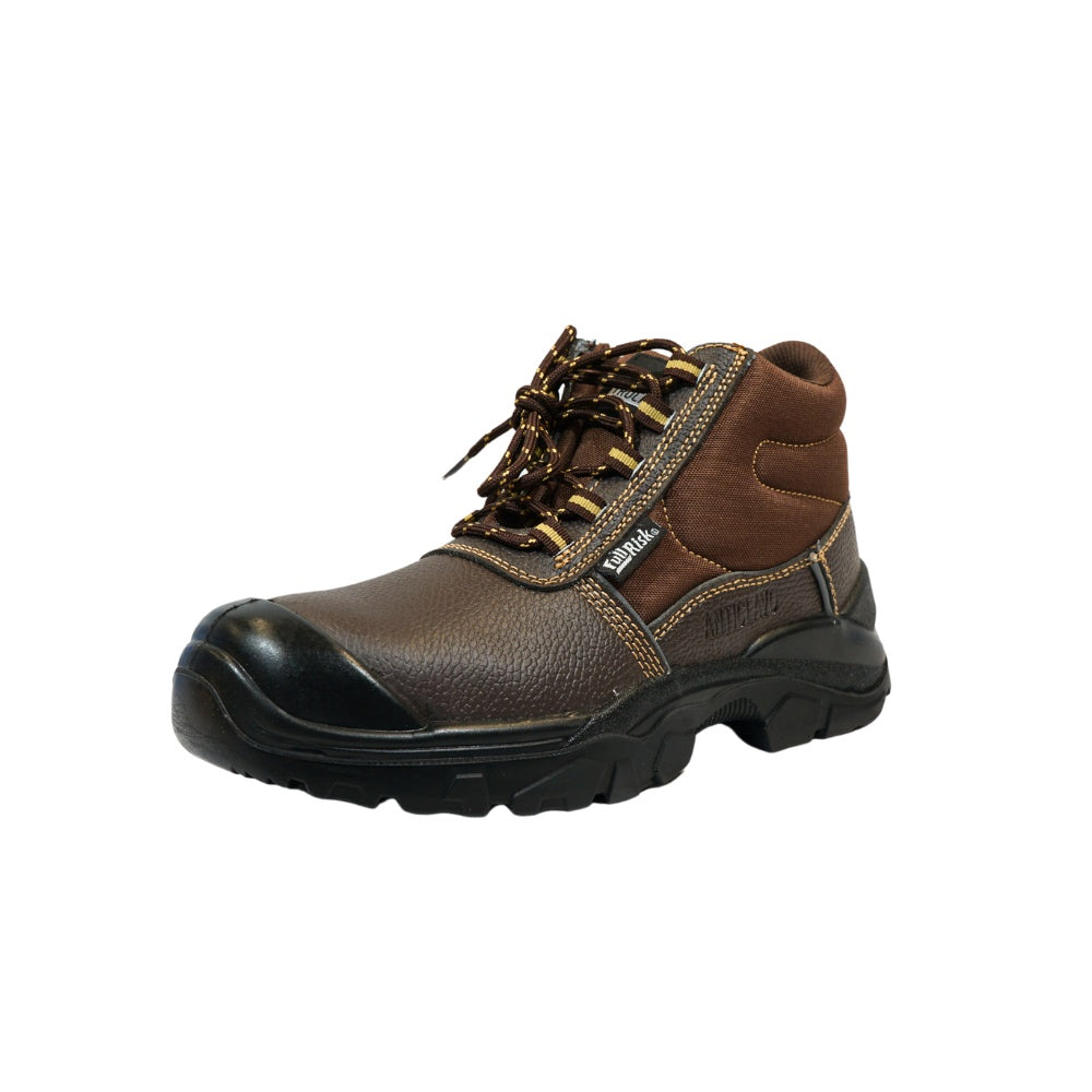 Bota de seguridad marron new trucker t41