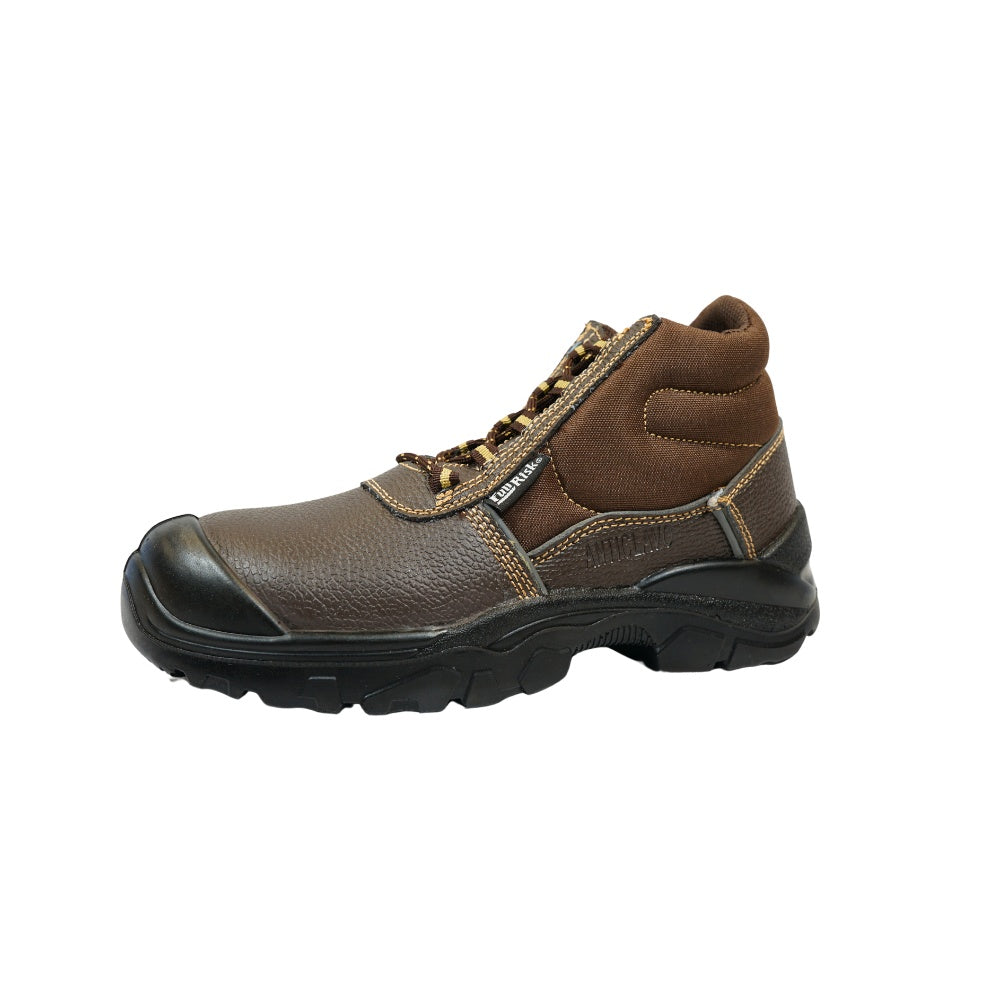 Bota de seguridad marron new trucker t42