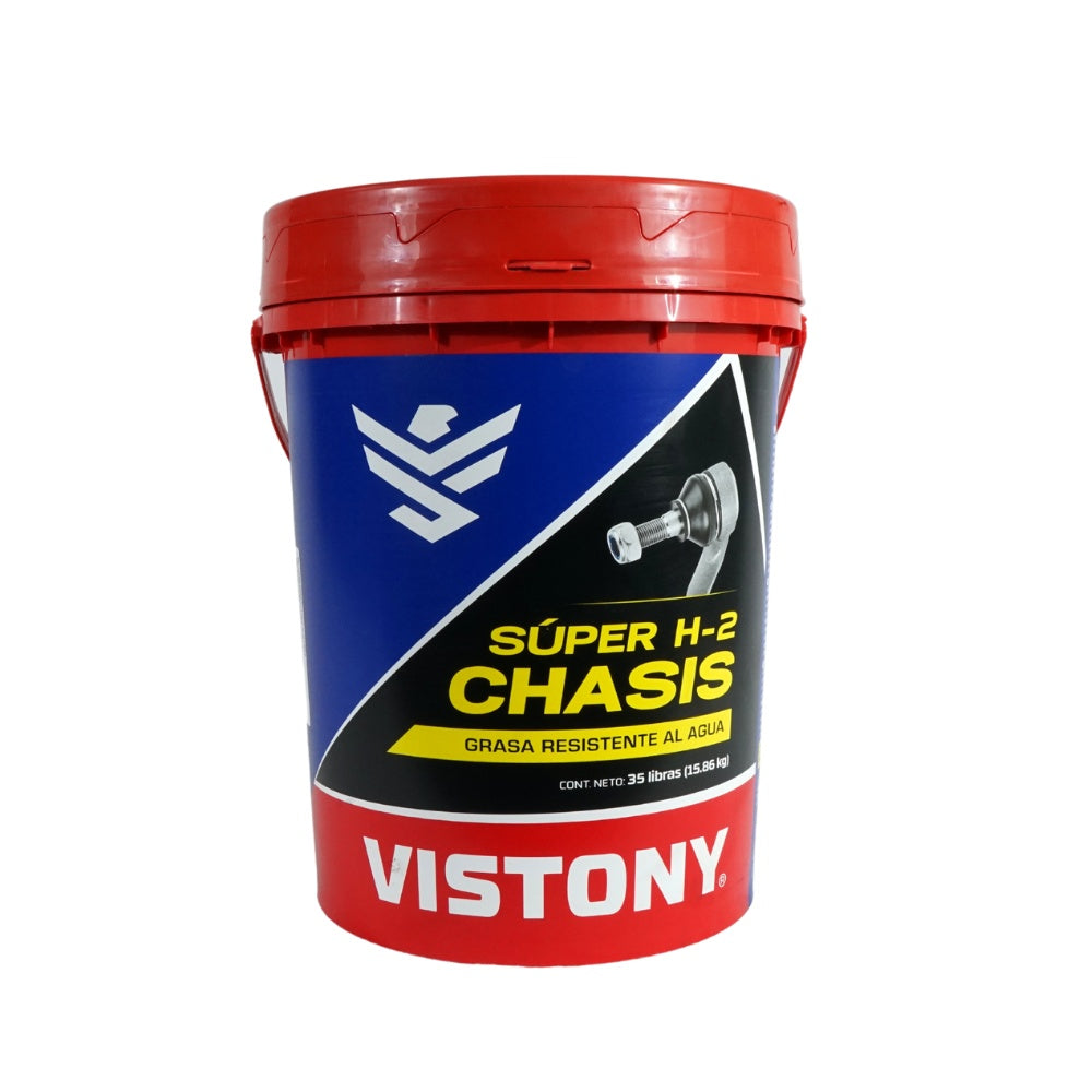 Grasa chasis súper h2 rojo balde 35lb