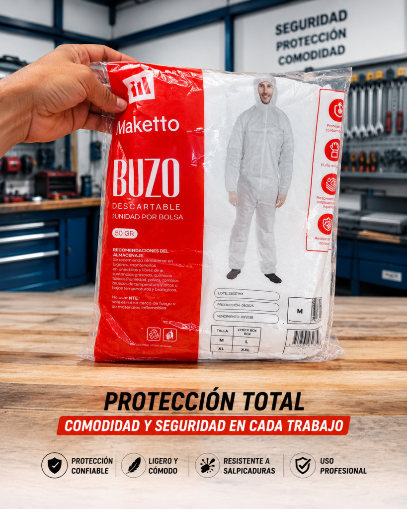 Tyvek - Mameluco Descartable