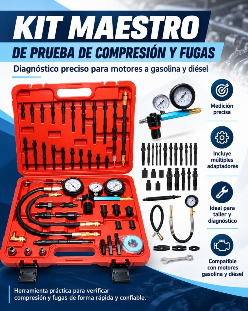 KIT MAESTRO DE PRUEBA DE COMPRESIÓN Y FUGAS